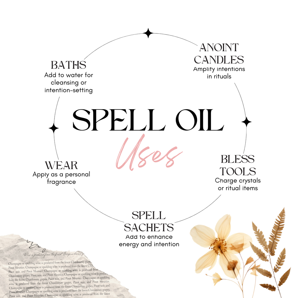 Attraction Spell Oil — Apple Cinnamon Ritual Oil