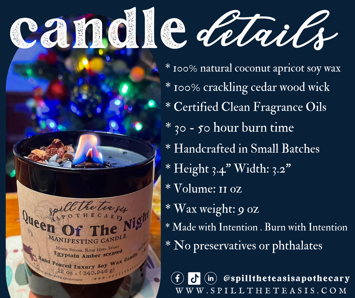 Goddess Blend Intention Candle | Divine Feminine Rose Soy Candle
