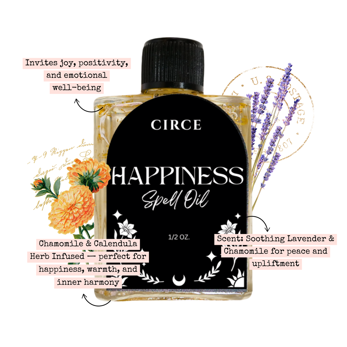 Happiness Ritual Oil | Lavender & Chamomile