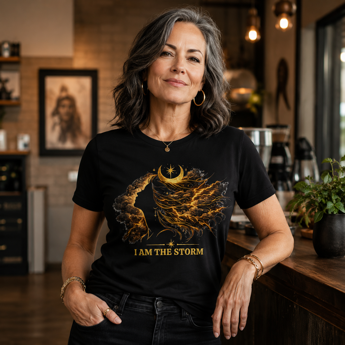 I Am the Storm Women's Relaxed Tee | Unfiltered Wisdom™