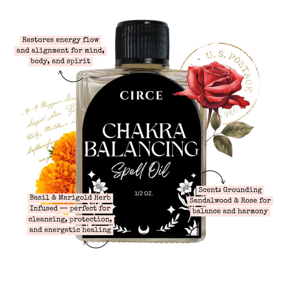Chakra Balancing Oil | Sandalwood & Rose