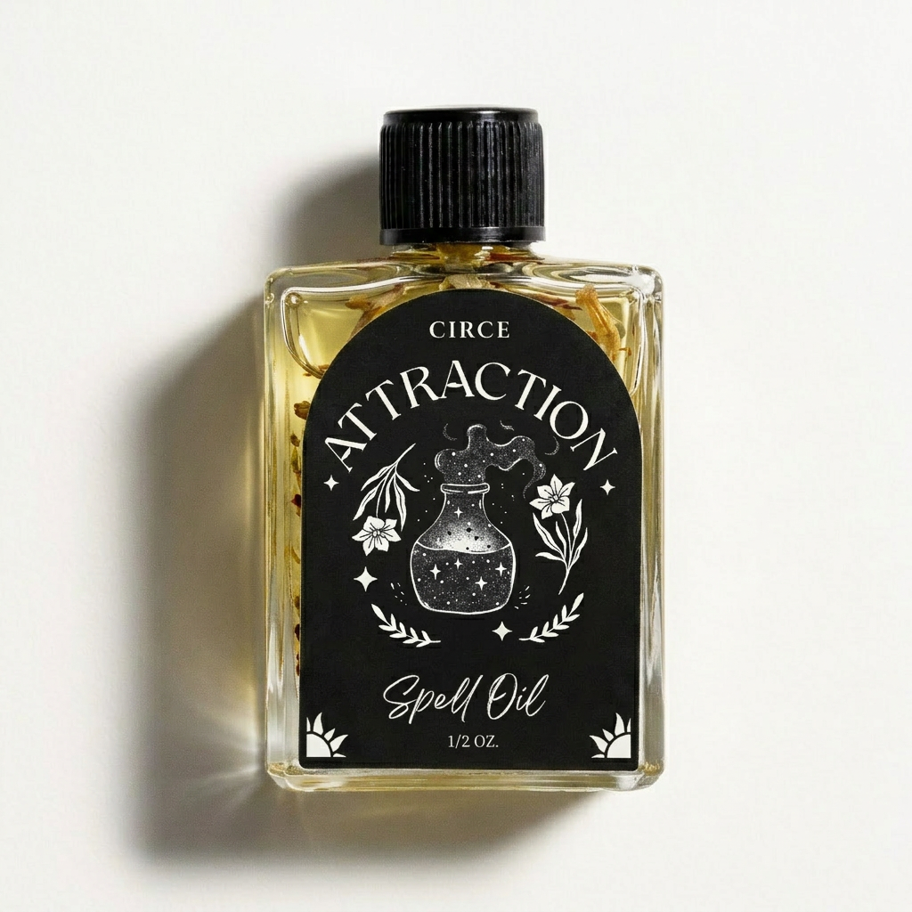 Attraction Spell Oil — Apple Cinnamon Ritual Oil